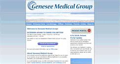 Desktop Screenshot of geneseemedical.com